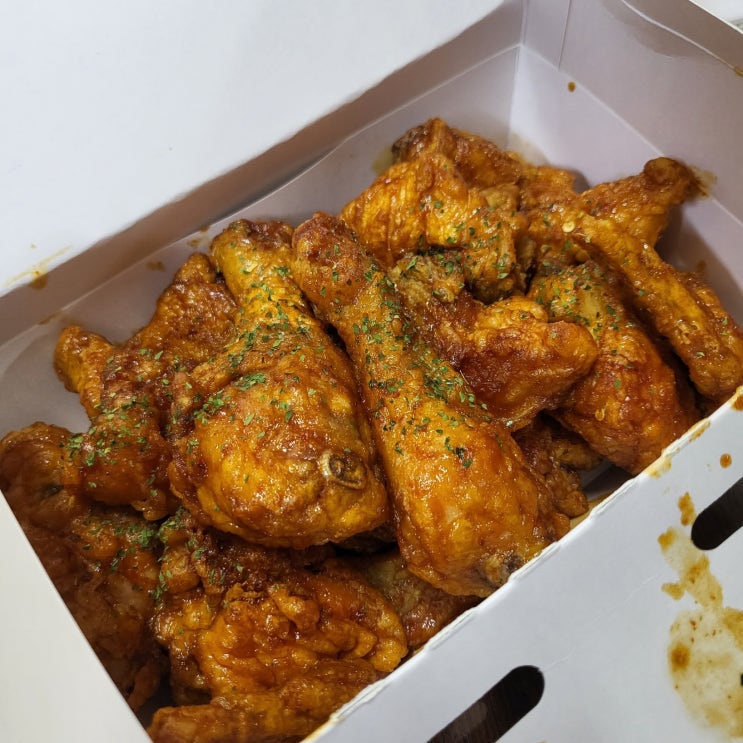  치킨인류 동삭점 치킨 배달맛집 발견해버림