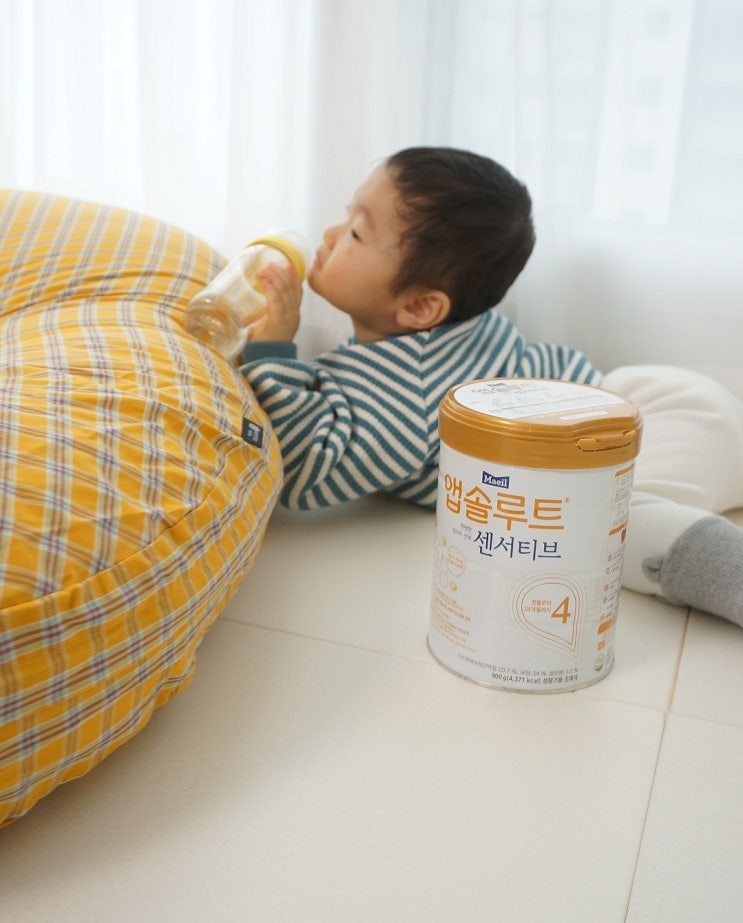  아기 분유추천 앱솔루트 센서티브, 로토토베베 역류방지쿠션과 찰떡궁합