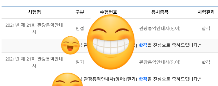  관광통역안내사 자격증 취득 후기#1 (필기)