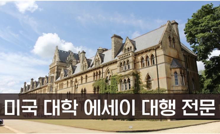  미국 대학 에세이 대행 - SOP/ Common App/ English 101