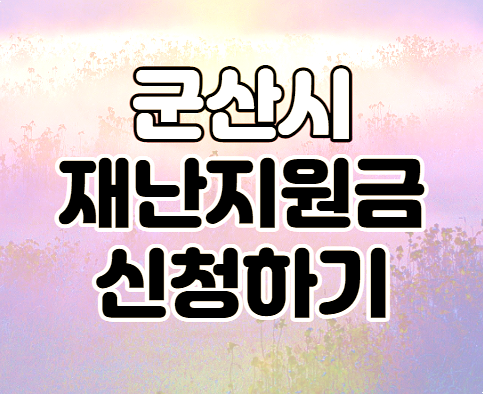 군산시 재난지원금 10만원 방문 신청방법 사용처 정리 군산시 재난지원금 10만원 방문 신청방법 사용처 정리