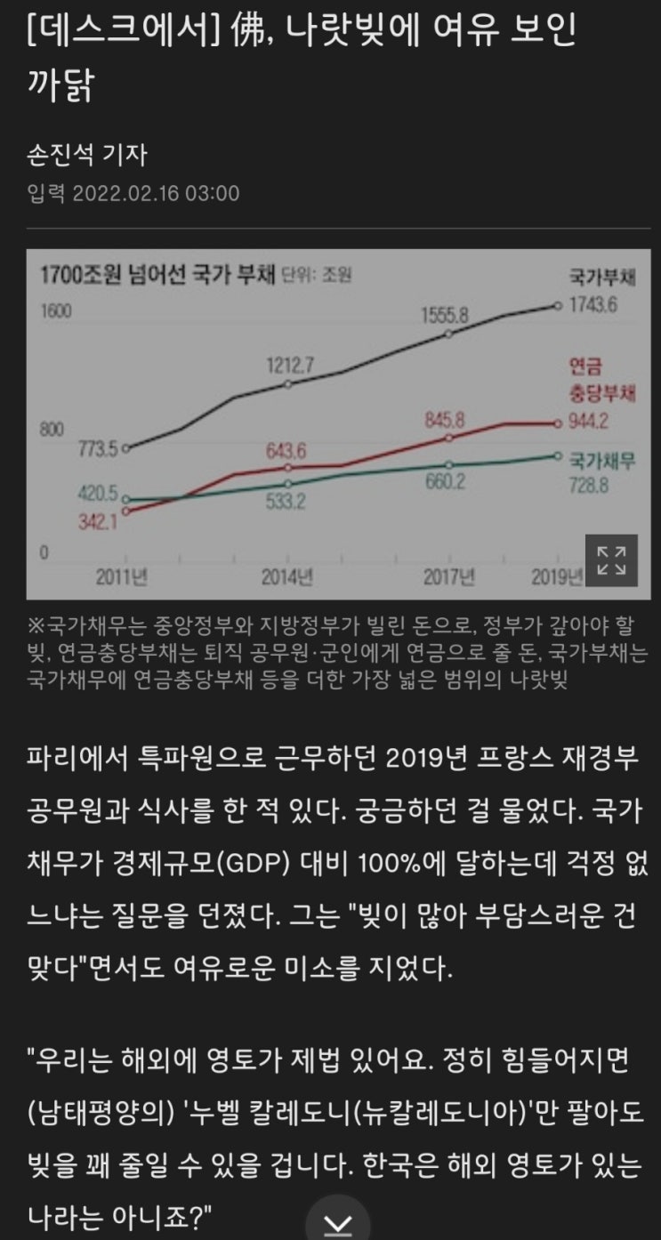  5분만에 읽는 돈되는 뉴스(2022.2.17.)