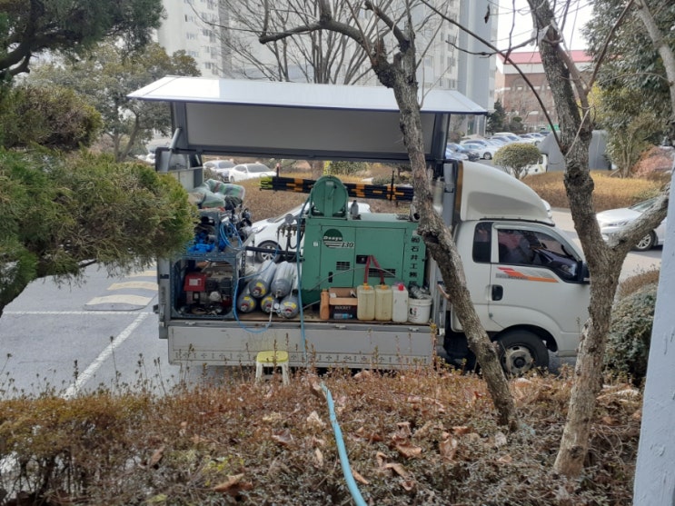  전북익산 소방 누수 아파트에 다녀왔습니다.