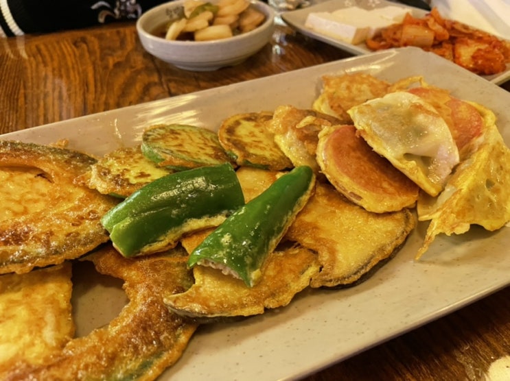  서울 송파구 풍납동ㅣ강동구청역ㅣ왕빈자삼파전 풍납점ㅣ아산병원주변 맛집ㅣ모듬전 호랑이막걸리
