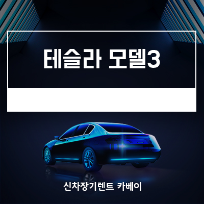  테슬라 모델3 빠른출고 프로모션!!