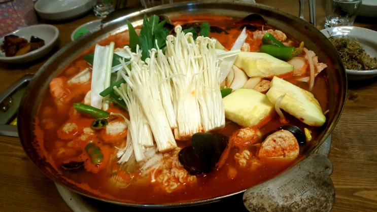  평택맛집 산청해물탕 내돈내산