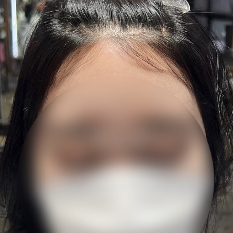  잔머리펌/숙대미용실 살롱오디너리 /헤어라인커버