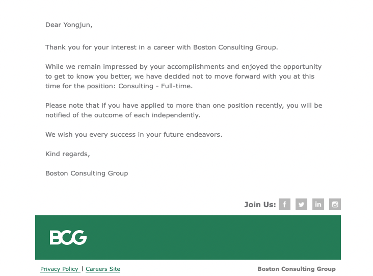  BCG 면접 후기 (Boston Consulting Group Interview)