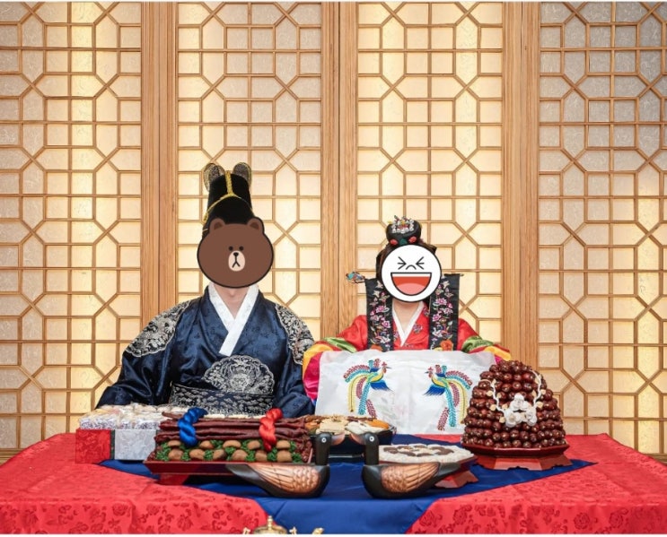  웨딩액자 무료로 받고! 우리나라 한복지키자.