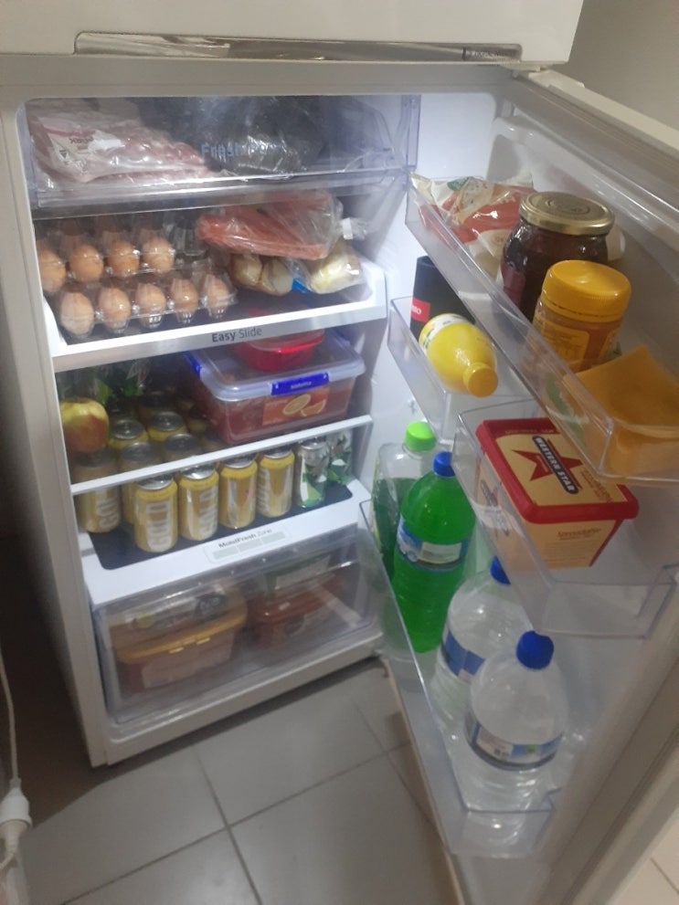 2022. 02. 17 (목) [호주 TAFE 퍼스] 냉장고 채우기 & 8시간 일 & 운동 & 코비드시작