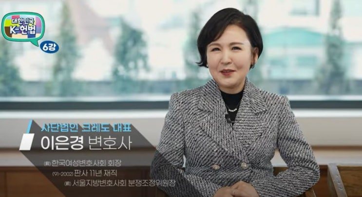 [영상뉴스] 대한민국 K-헌법 6강 평등의 원리와 차별금지법 by 크레도