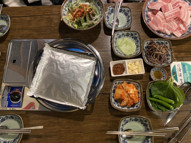 파주운정 냉동삼겹 오랜만에 맛있게 먹었어요~