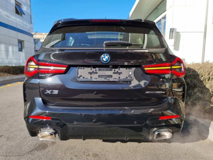 [비엠타카] 대구 BMW X3 30e 플러그인 하이브리드 페이스리프트 후기 (MSP 블랙/모카) - 재구매 고객님께 2주 만에 출고.