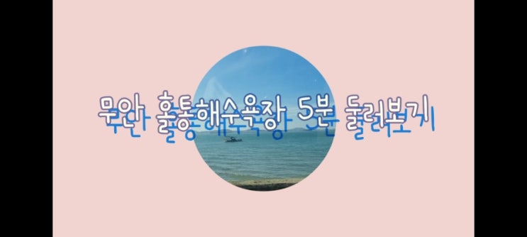  [무안여행] 무안의 겨울바다 홀통해변 둘러보기