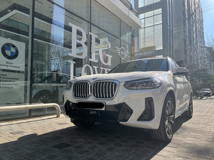  2022 X3 xDrive 30e M스포츠 알파인 화이트(300) 색상 시승ㅣ김민구 SC (BMW 바바리안모터스 목동)