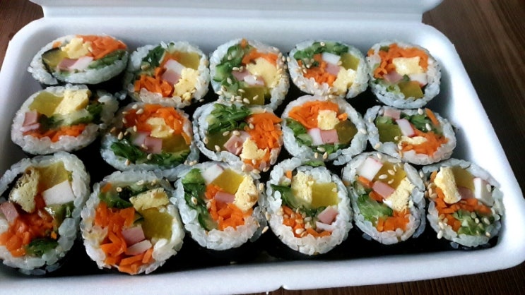  안성맛집 두꺼비스넥 오이김밥 내돈내산