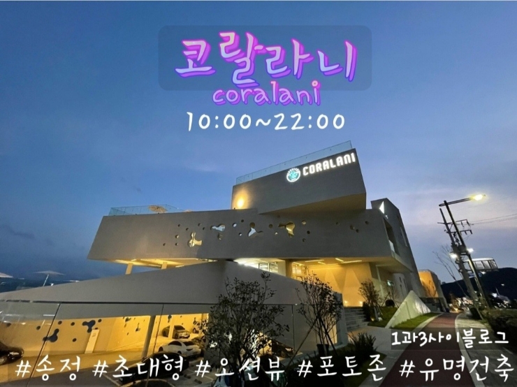 기장 송정 카페 추천: 송정 신상 카페,디저트 /코랄라니 기장 송정 카페 추천: 송정 신상 카페,디저트 /코랄라니