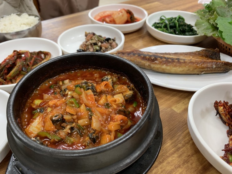  온밥 허탕치고 박정자가든 우렁쌈밥