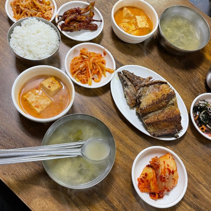  부산 자갈치 시장, 인정 넘치는 로컬 맛집 오복식당[부산 남포동/오복식당]