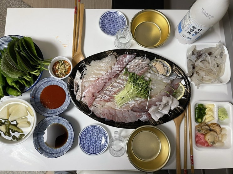  하남수산물시장 횟집 맛집 재림수산 회포장 내돈내산 솔직후기