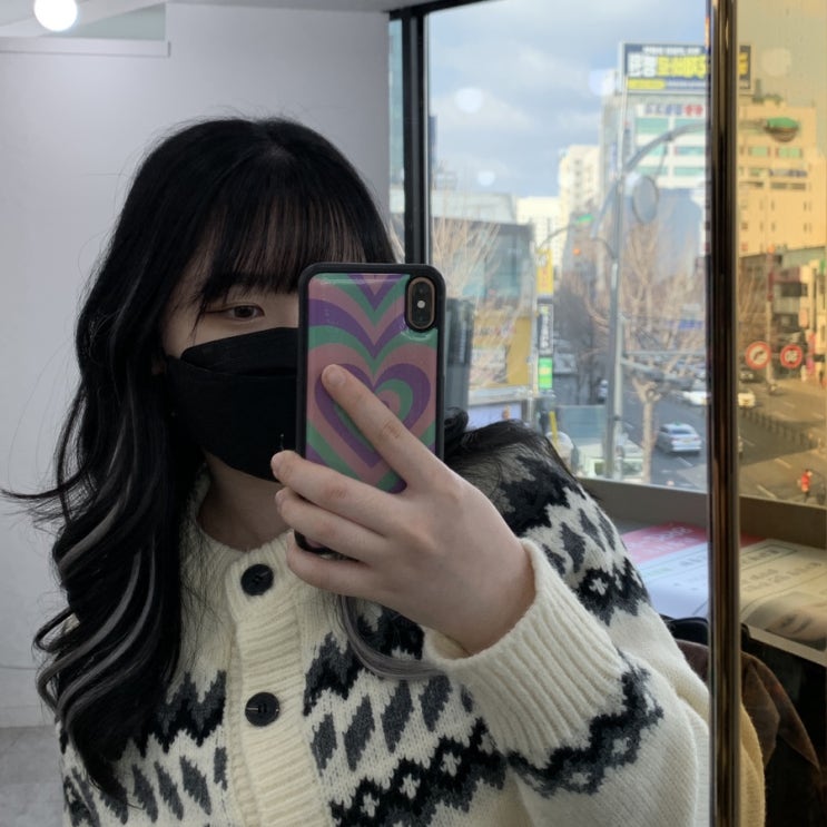  포인트 붙임머리 짧은 후기! 주안 “메종드부티크”