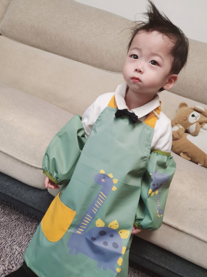 유아앞치마 쇼핑몰 모리의집 미술가운