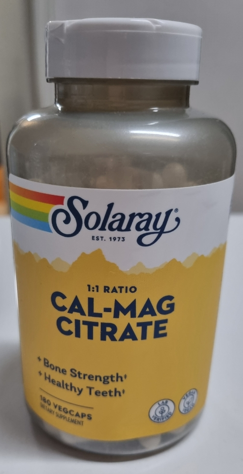  Solaray 칼슘 마그네슘 시트레이트 골감소증 탈출하기