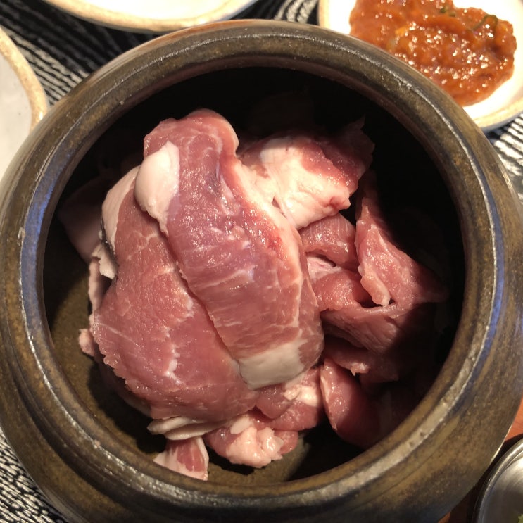  마곡나루 항아리숙성고기집 고기원칙