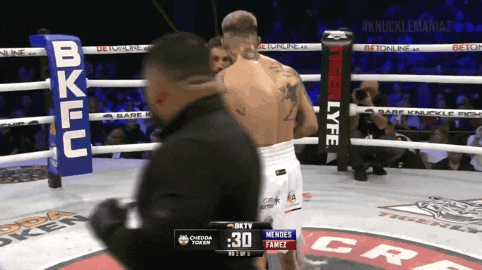 BKFC: 베어너클 매니아 2 결과(GIF) - 채드 멘데스, 마이크 페리 데뷔전 BKFC: 베어너클 매니아 2 결과(GIF) - 채드 멘데스, 마이크 페리 데뷔전
