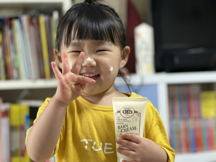  아기 크림 침독 기저귀발진 신생아 피부관리는 호호에미 유아크림