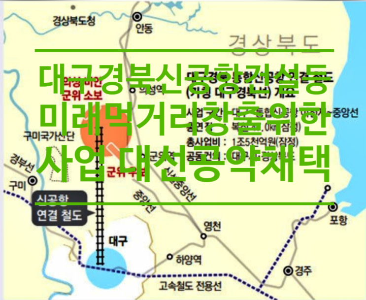  대구경북 신공항 건설 등 미래 먹거리 창출 위한 사업대선 공약 대거 채택