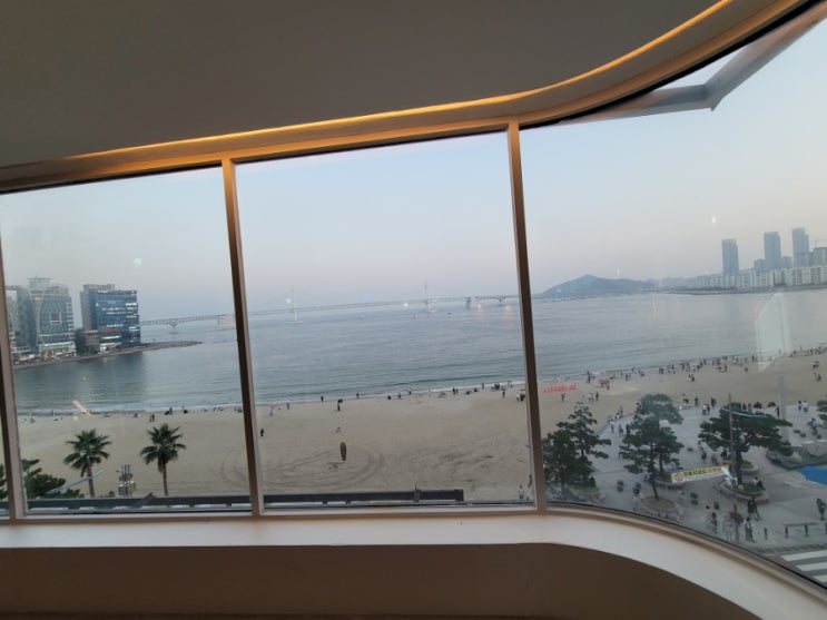  광안리카페"너를담다해변점".광안리오션뷰카페.부산오션뷰카페.지브리애니메이션도 틀어줍니다.커피랑 디저트 맛있어요.광안리해수욕장과 광안대교가 바로보입니다.물멍때리기좋아요.또오고싶은카페