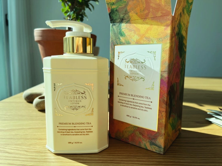  향기로운 티(tea)를 품은 티블레스 앤틱 로션, EWG green grade