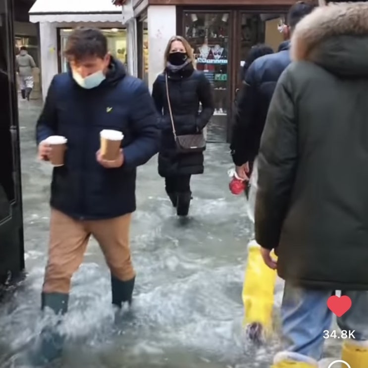  [사담번역] 워터파크가 된 도시, 이탈리아 베네치아