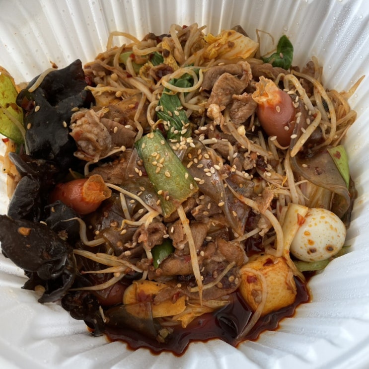  인하대 마라 맛집 라쿵푸 (마라샹궈, 꿔바로우)