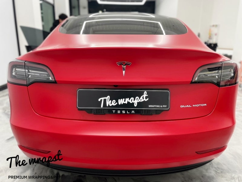 인천 서구 / 랩핑 / 테슬라 / 모델3