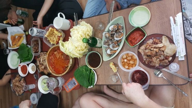  집밥 서선생의 대패삼겹 꼬막 등등