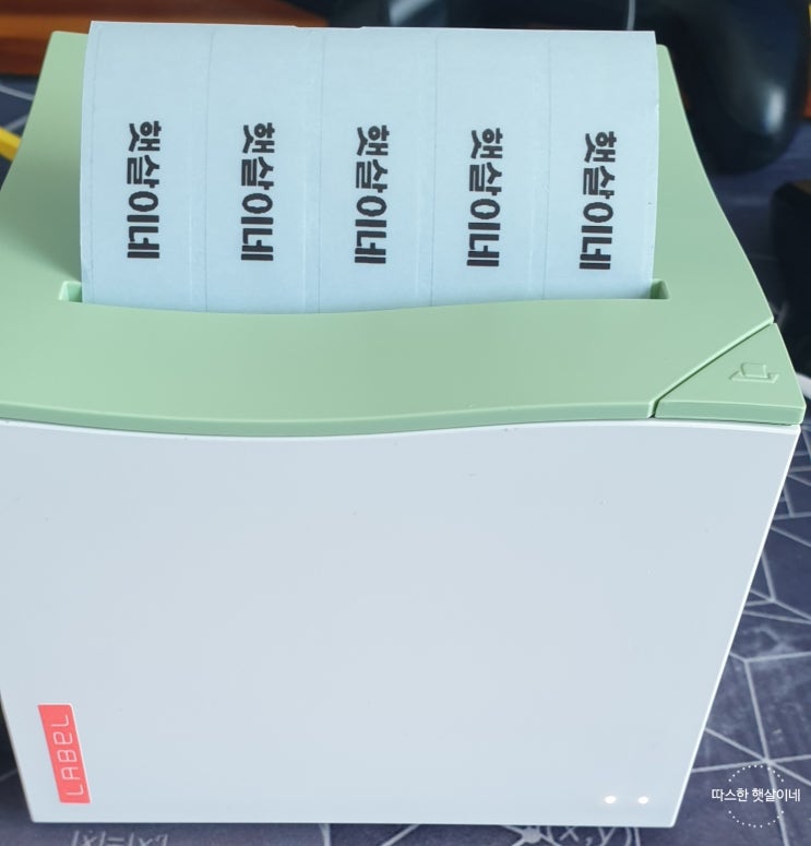  내돈내산-라벨 스티커 기계 추천! 망고슬래브 네모닉 라벨 프린터 (mangoslab nemonic label printer MIP-001L)