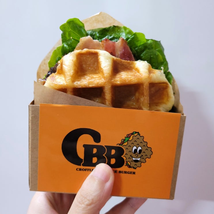  강남역크로플버거 크로플 바베큐 버거 CBB