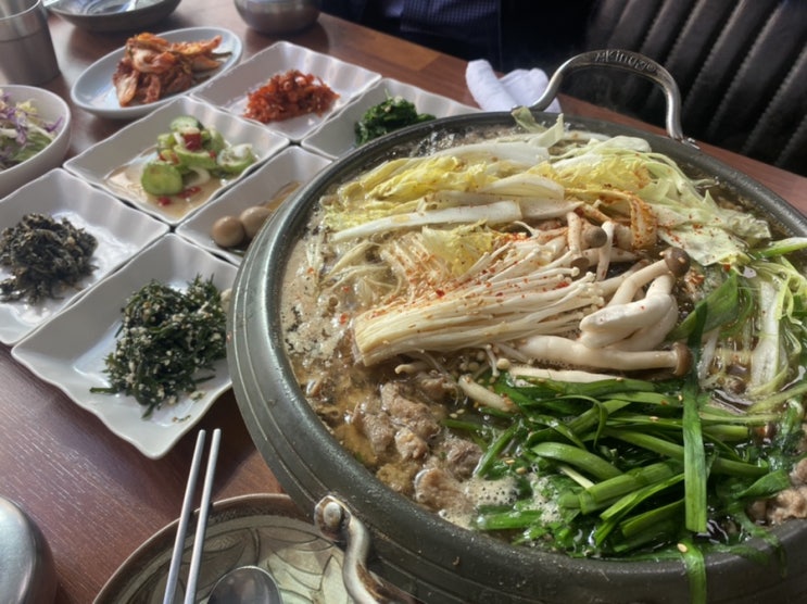 진주 칠암동 맛집: 우이동불고기(소불고기 전골/소불고기 정식) 내돈내산