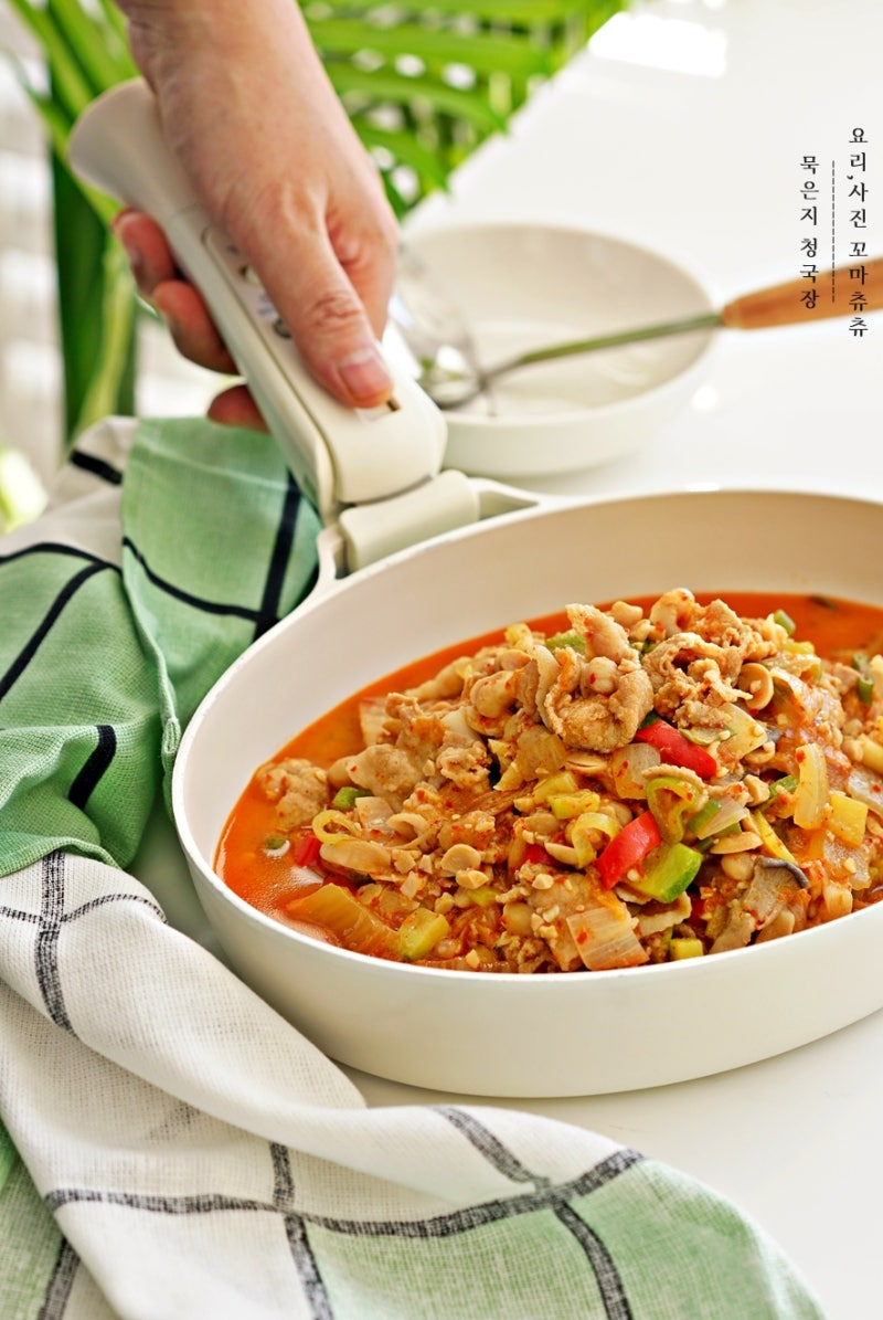 돼지고기 청국장맛있게끓이는법 밥도둑 김치 청국장찌개 만드는 법
