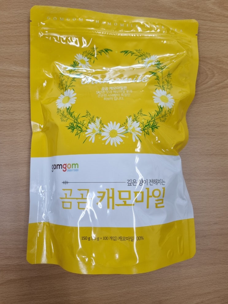  곰곰 캐모마일 삼각티백