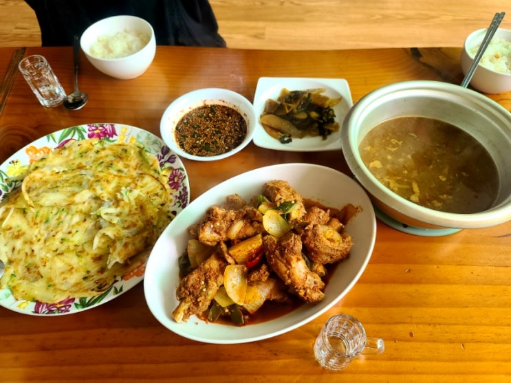  집밥 서선생의 등갈비찜 부침개 청국장