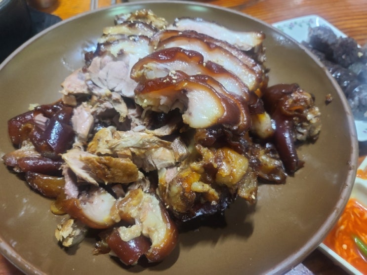  안성맛집 원조안성맞춤족발 내돈내산