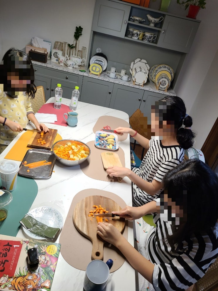 가지카레, 돼지고기카레 만들기