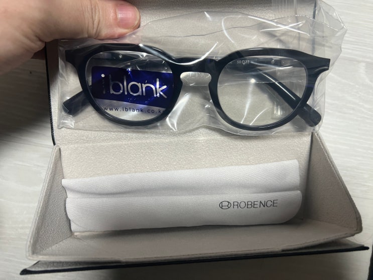  아이블랭크, IBLANK) 로벤스 ROBENCE RA302 리퍼브 뿔테 안경 구매후기 실착 내돈내산
