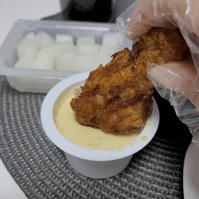  치킨맛집 농협목우촌 또래오래 단짠치킨 + 콘듀디핑소스 꿀조합 치킨추천