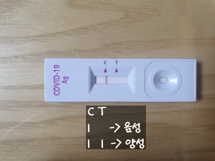  코로나 오미크론 자가 진단키트 구매해서 해봤어요.