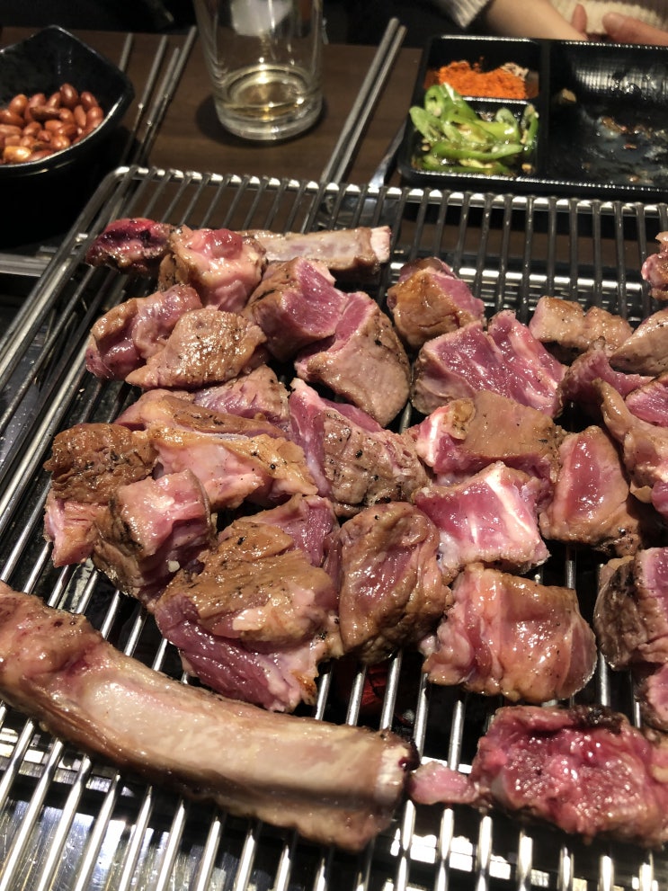  인덕원역, 관양동 맛집, 양꼬치집 <이가네양갈비양꼬치> 양등심꼬치, 가지 요리, 꿔바로우, 마파두부, 양왕갈비