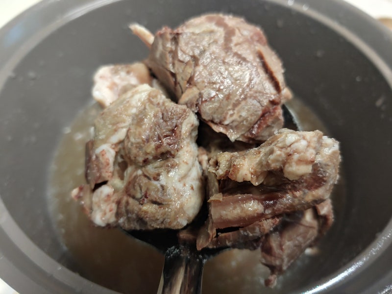 팽현숙 최양락 뼈없는갈비탕 맛보았어요~^^